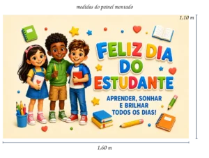 Segunda página do PDF com imagem completa de referência para montagem do painel