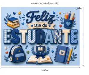 Página com identificação das partes A1 A2 B1 B2 e instruções de colagem nas margens
