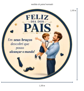 Segunda página do PDF com imagem completa de referência para montagem do painel